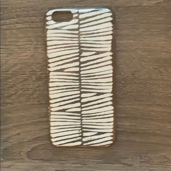 Akna/Trina Turk iPhone 6/6S Silicone Phone Case Set of Two Zebra Floral Print - Picture 3 of 10